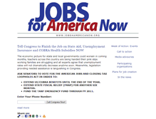 Tablet Screenshot of jobs4americanow.org